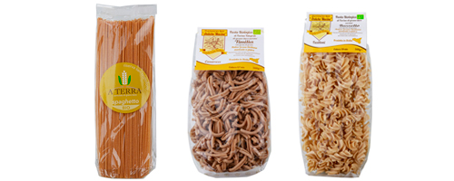 古代小麦のパスタ