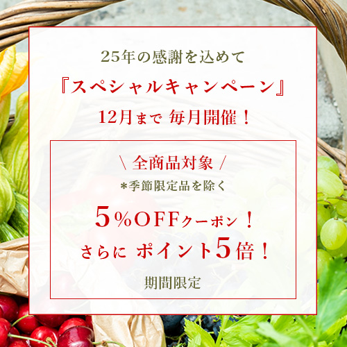 25周年キャンペーン