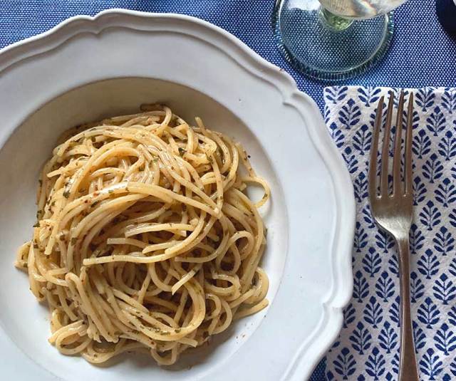 ラ・プロンタ からすみスパゲッティ