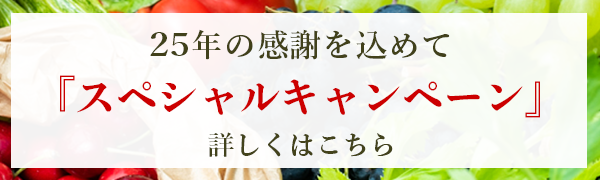 25周年スペシャルキャンペーン