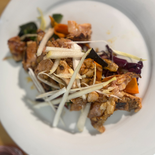 ハラペーニョソース　レッド　鶏肉と野菜炒め